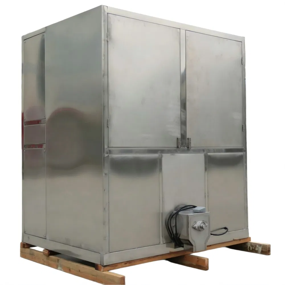 Durable Insulation Structure Industrial Cube Ice Making Machine for Chemical Reactor and Fine Chemical Storage
