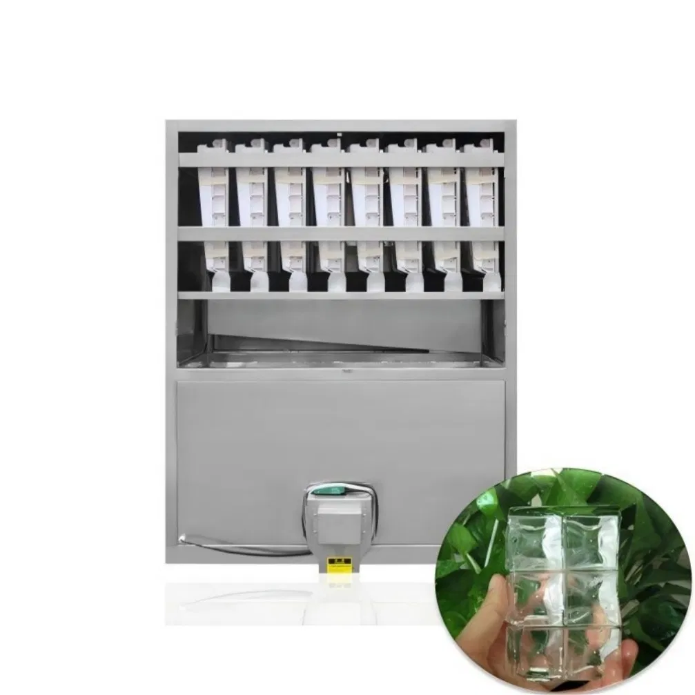 Cost Effective Freezing Gear Industrial Cube Ice Making Machine for Meat Production and Raw Material Cooling