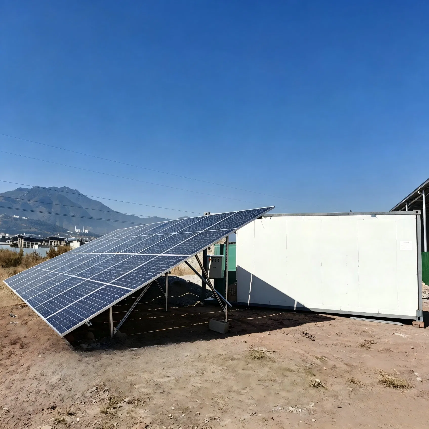 Quick Installation Container Freezer Solar Cold Storage Room for Egg and Poultry Product Storage
